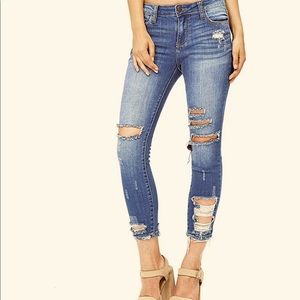 Cello skinny distressed jeans 👖